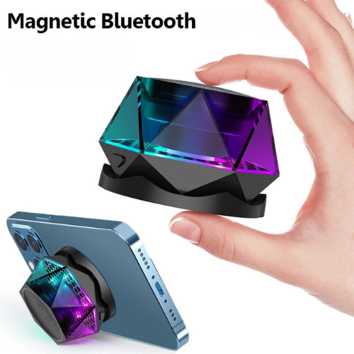 MINI ENCEINTE MAGNETIC BLUETOOTH LED