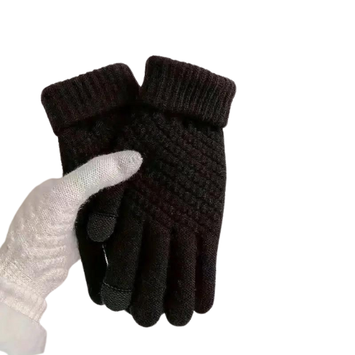 MES GANTS TRICOTS TACTILES COMPATIBLES AVEC LES ECRANS