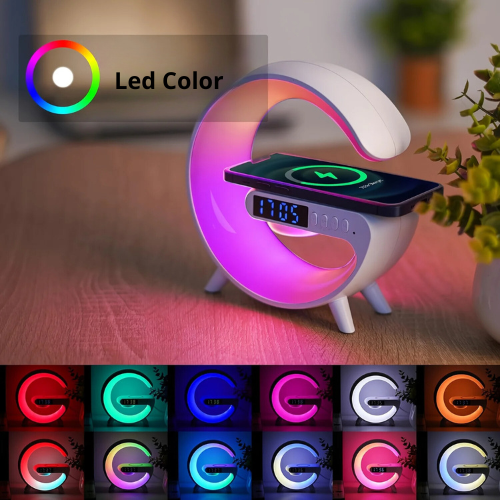 STATION DE CHARGE MULTIFONCTION - LED MULTICOLOR