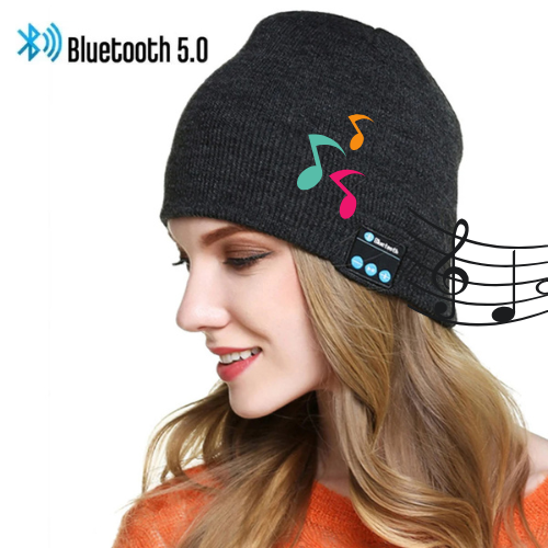 BONNET AVEC HAUT-PARLEUR BLUETOOTH - 3 COLORS